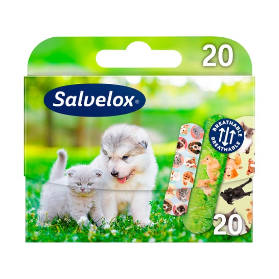 Salvelox Aposito Adhesivo Animals 20 U
