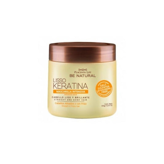 Be Natural Mascarilla Lisso Keratina 350ml