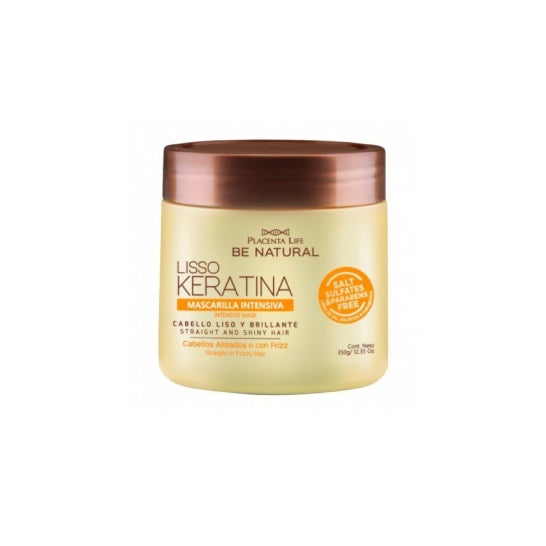 Be Natural Mascarilla Lisso Keratina 350ml
