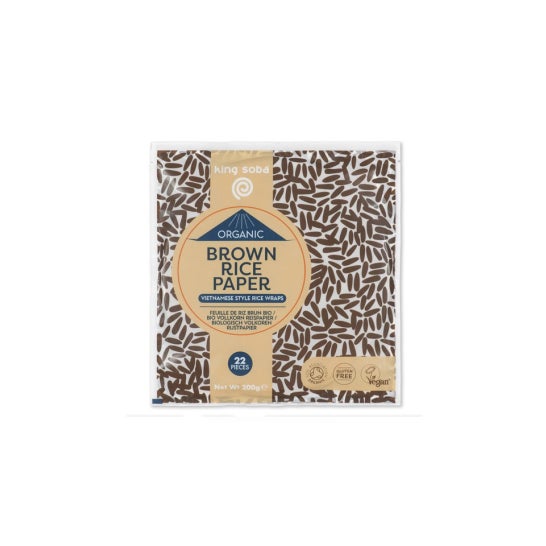 King Soba Papel de Arroz Bio 200 g
