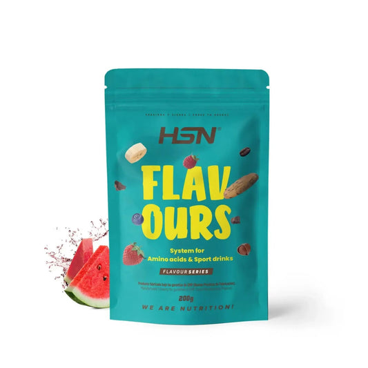 HSN Saborizante en Polvo para Aminoácidos y Bebidas Deportivas Sandía 200g