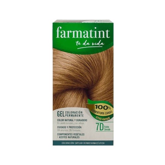 Farmatint Gel 7D Rubio Dorado 135ml