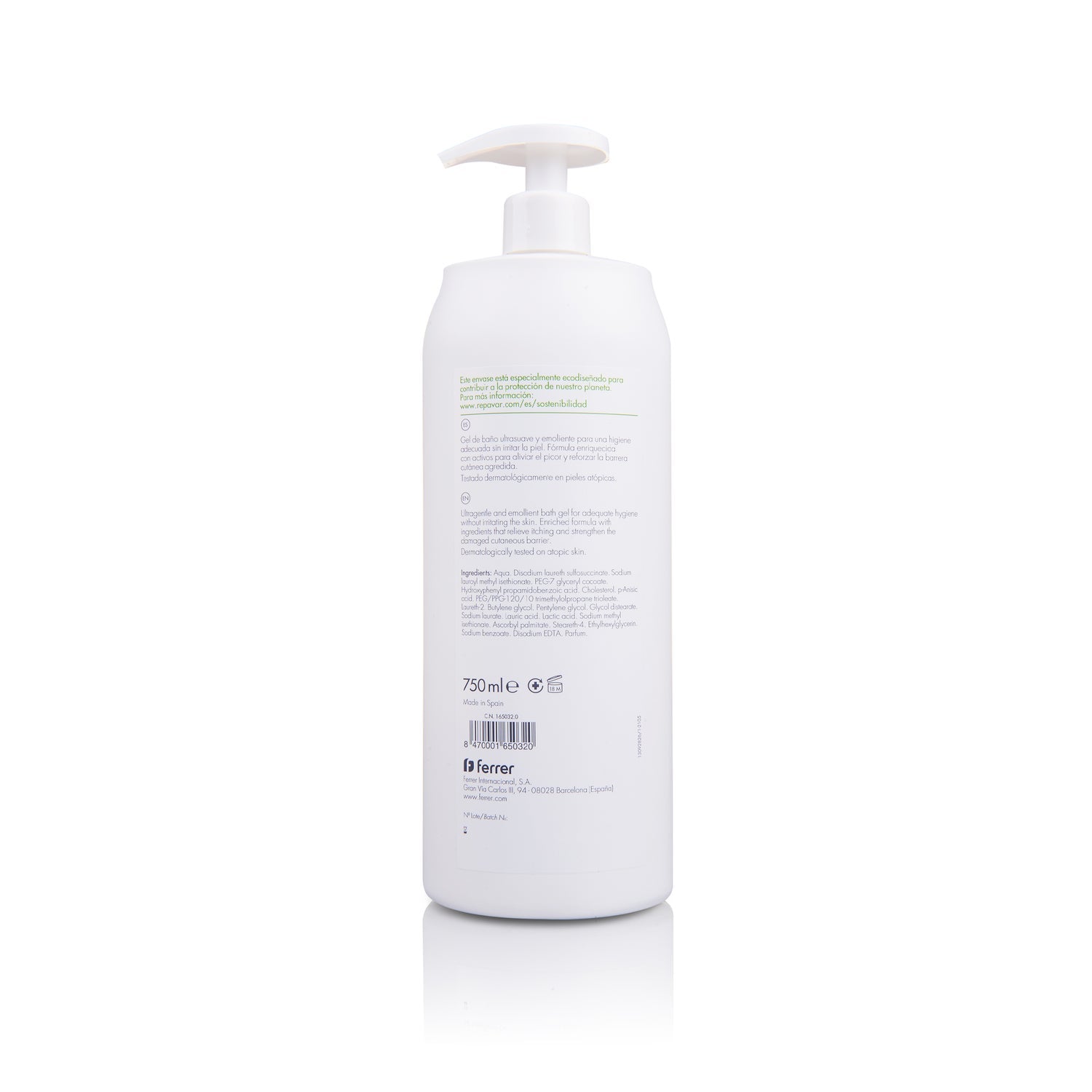 Atopic Piel Eco Gel de Baño 750ml