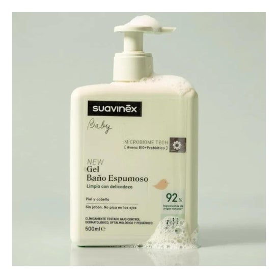 Suavinex Pediátrico Gel-Champú Espumoso 500ml