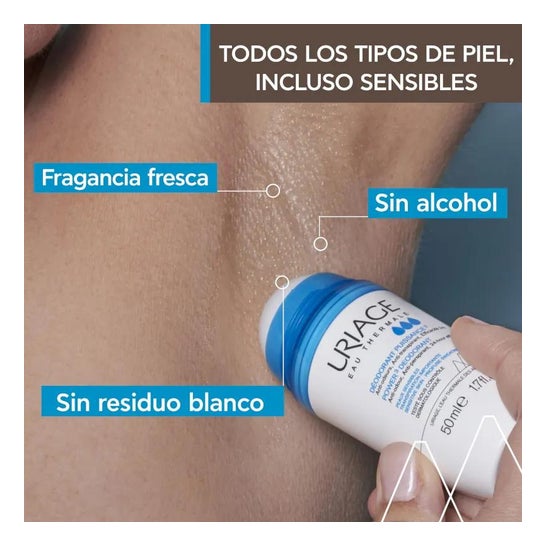 Uriage Desodorante Tri Actif Roll-On 50ml