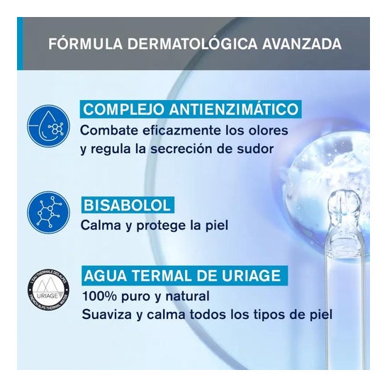 Uriage Desodorante Tri Actif Roll-On 50ml