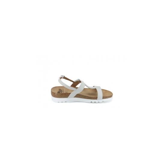 Scholl Sandalia New Laba Blanco Talla 36 1 Par