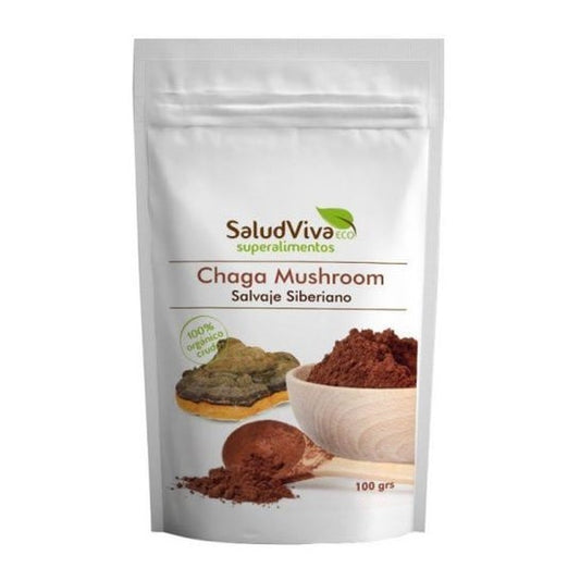 Salud Viva Chaga Mushroom Salvaje Siberiano 100g