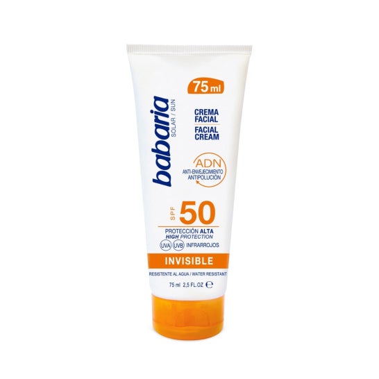 Babaria Solar Crema SPF50+ Invisible 75ml