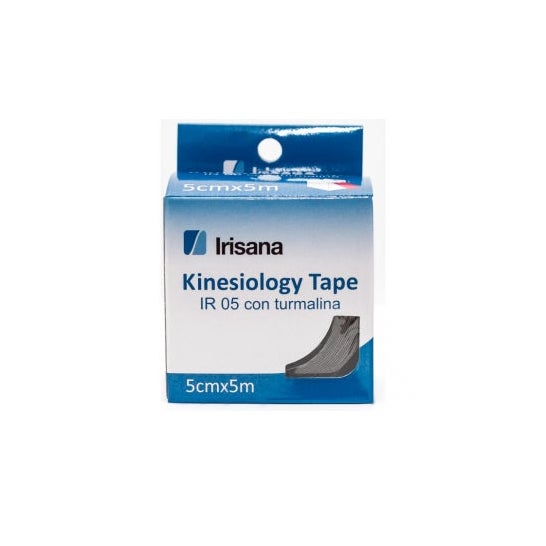 Irisana Kinesio Tape Turmalina Cinta Negra 5cmx5m