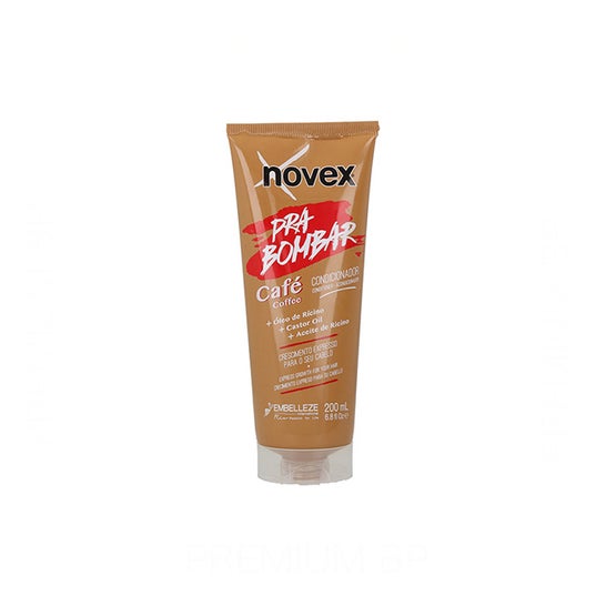 Novex Pra Bombar Café Acondicionador Crecimiento 200 ml