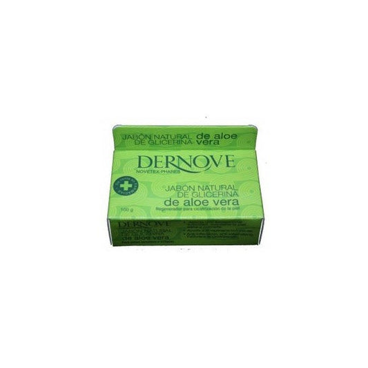 Dernove Jabon Natural De Glicerina De Aloe Vera 100 G