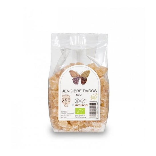 Naturcid Jengibre Dados Bolsa Eco 200g