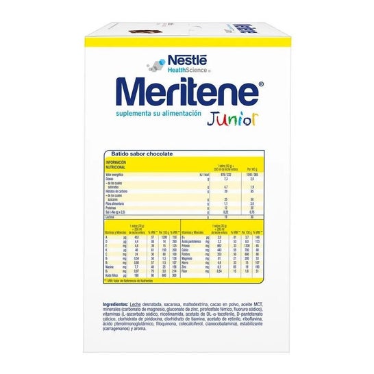 Meritene Junior Batido Chocolate 15 sobres