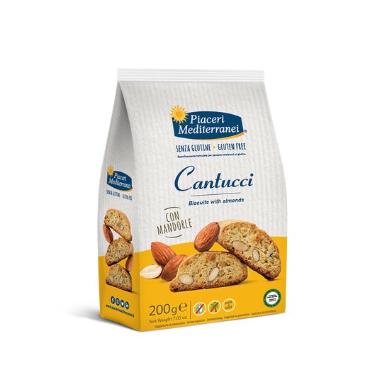 Piaceri Mediterranei Cantucci Sin Gluten 200 g