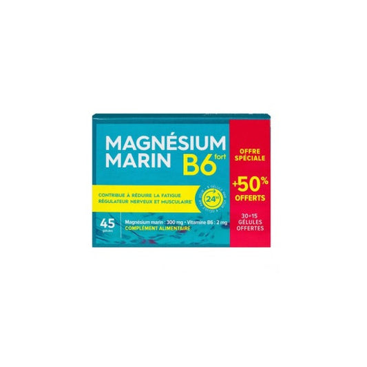 Pharmascience Magnesio Marino B6 Fuerte 45caps