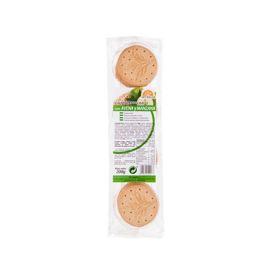 Int-Salim Galletas de Avena y Manzana Bio 200g