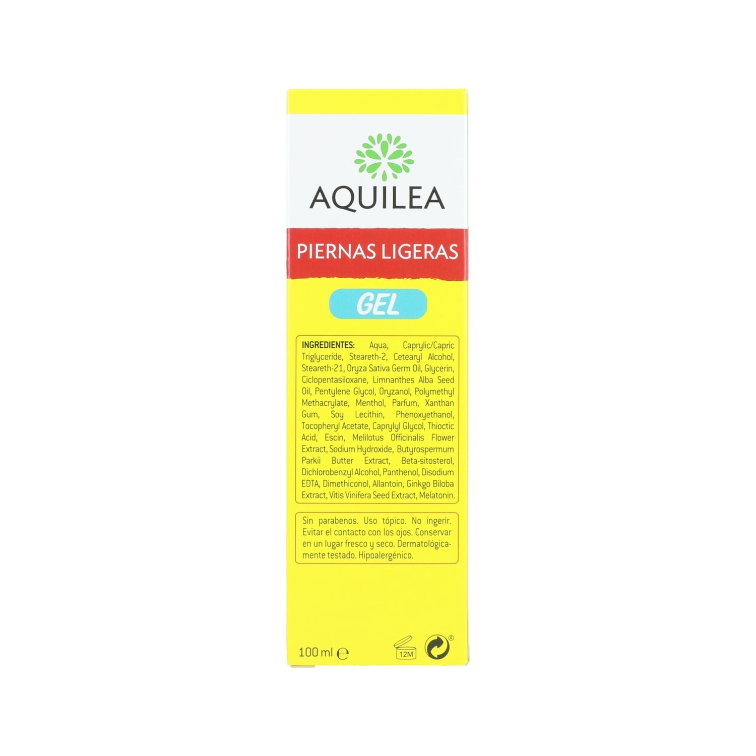Aquilea Piernas Ligeras Gel 100ml
