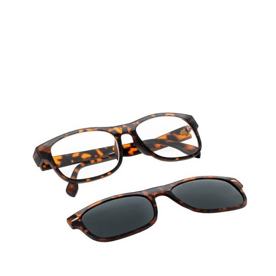 Acofarma Nesira Gafas Clip Sol Polarizado +1 Tortuga 1ud
