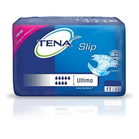 Tena Slip Ultra Pañal Talla M 21uds