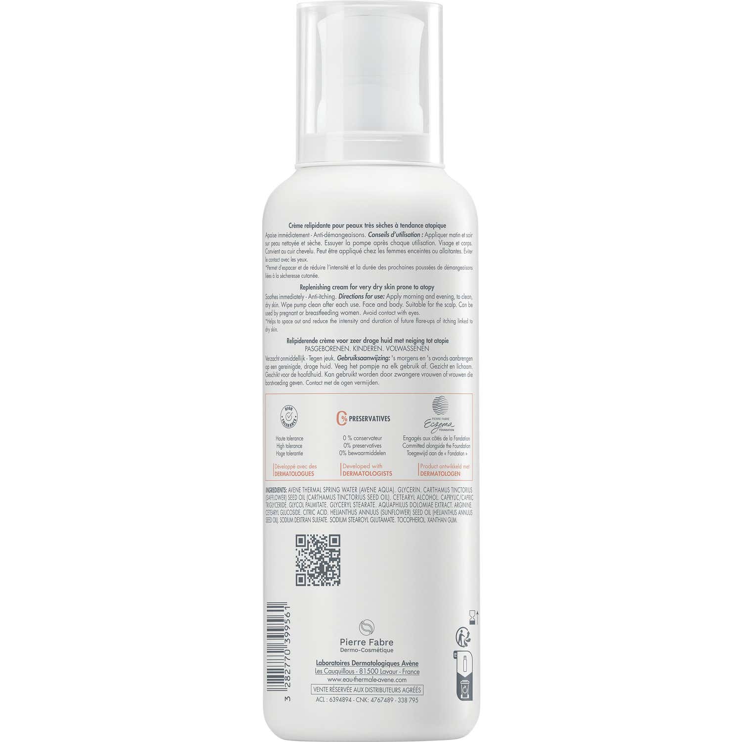 Avène Xeracalm A.D. Crema Relipidizante 400ml