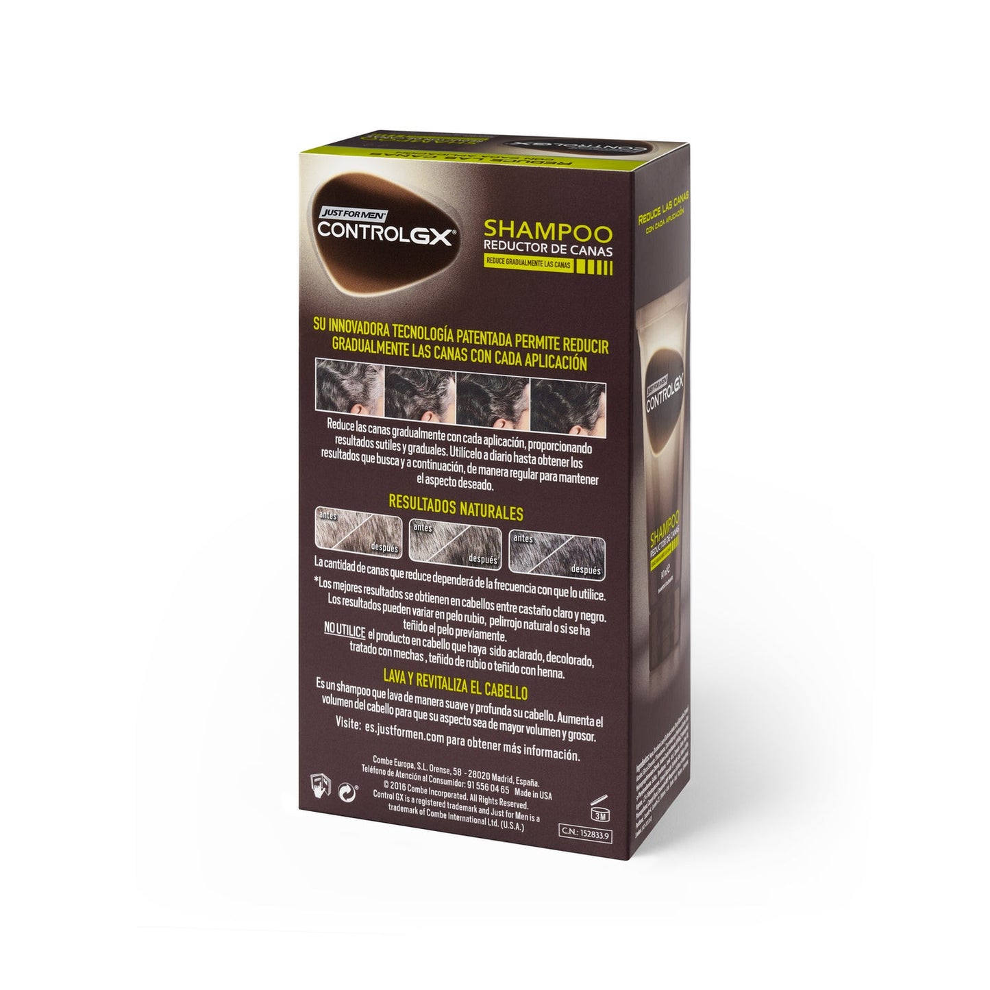 Just For Men Control Gx Champú Reductor De Canas 118ml