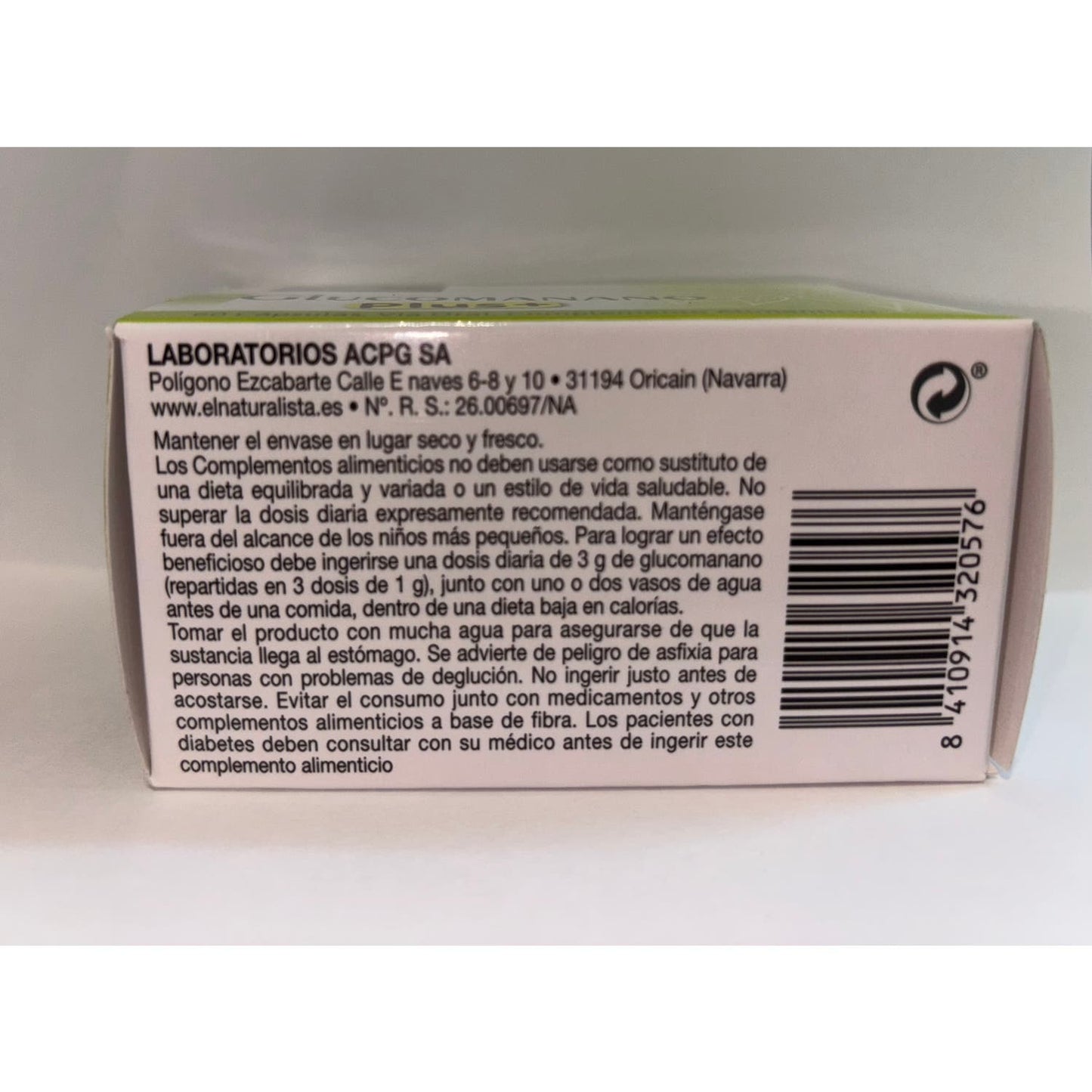 El Naturalista Glucomanano Plus 60caps