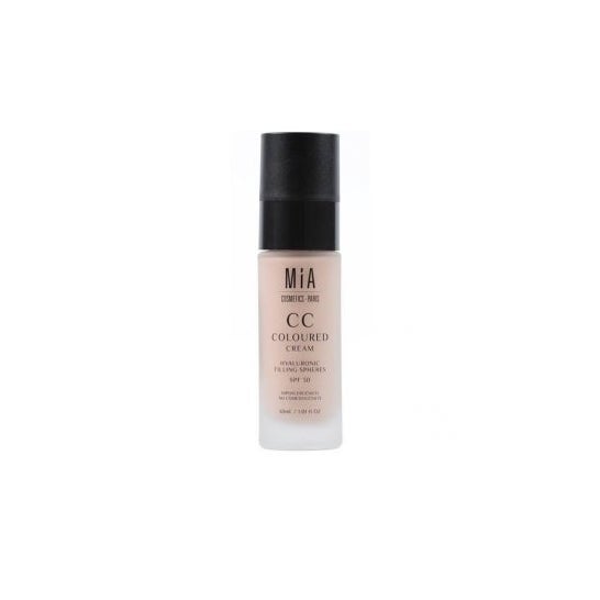 Mia Cc Coloured Cream Color Medio Hyaluronic Filling Spheres Spf