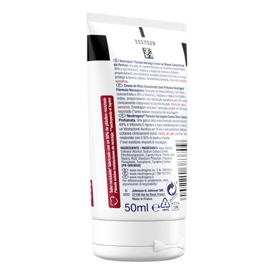 Neutrogena® Crema de Manos Concentrada Sin Perfume 50ml