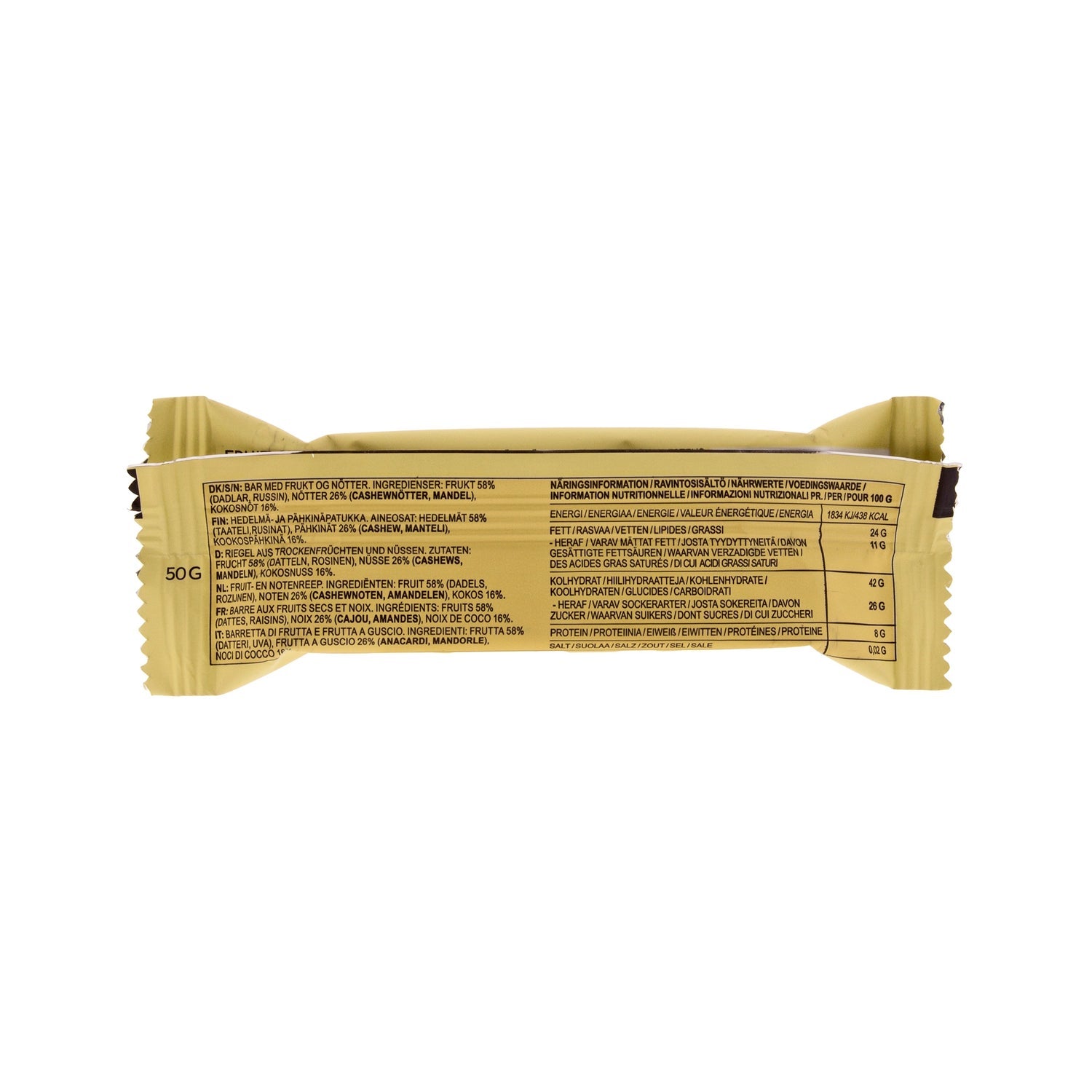 Rawbite Estuche Barritas Ecológicas de Coco 12uds