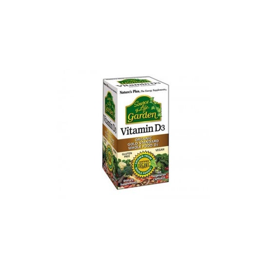 Nature's Plus Garden Vitamina D3 60caps