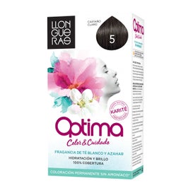 Llongueras Optima Tinte de Cabello N5 Marrón Claro 1 ud