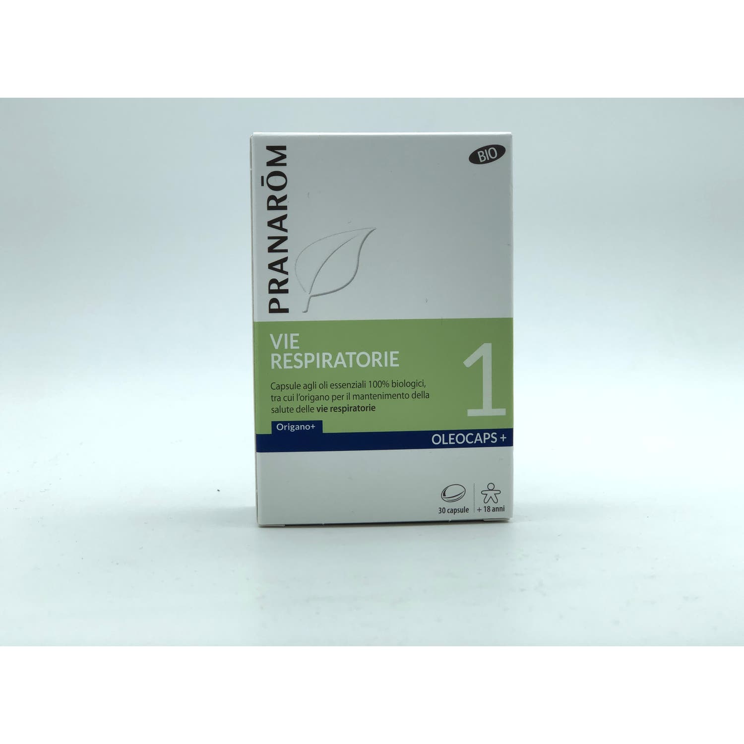 Pranarôm Oleocaps+ 1 Vías Respiratorias BIO 30caps