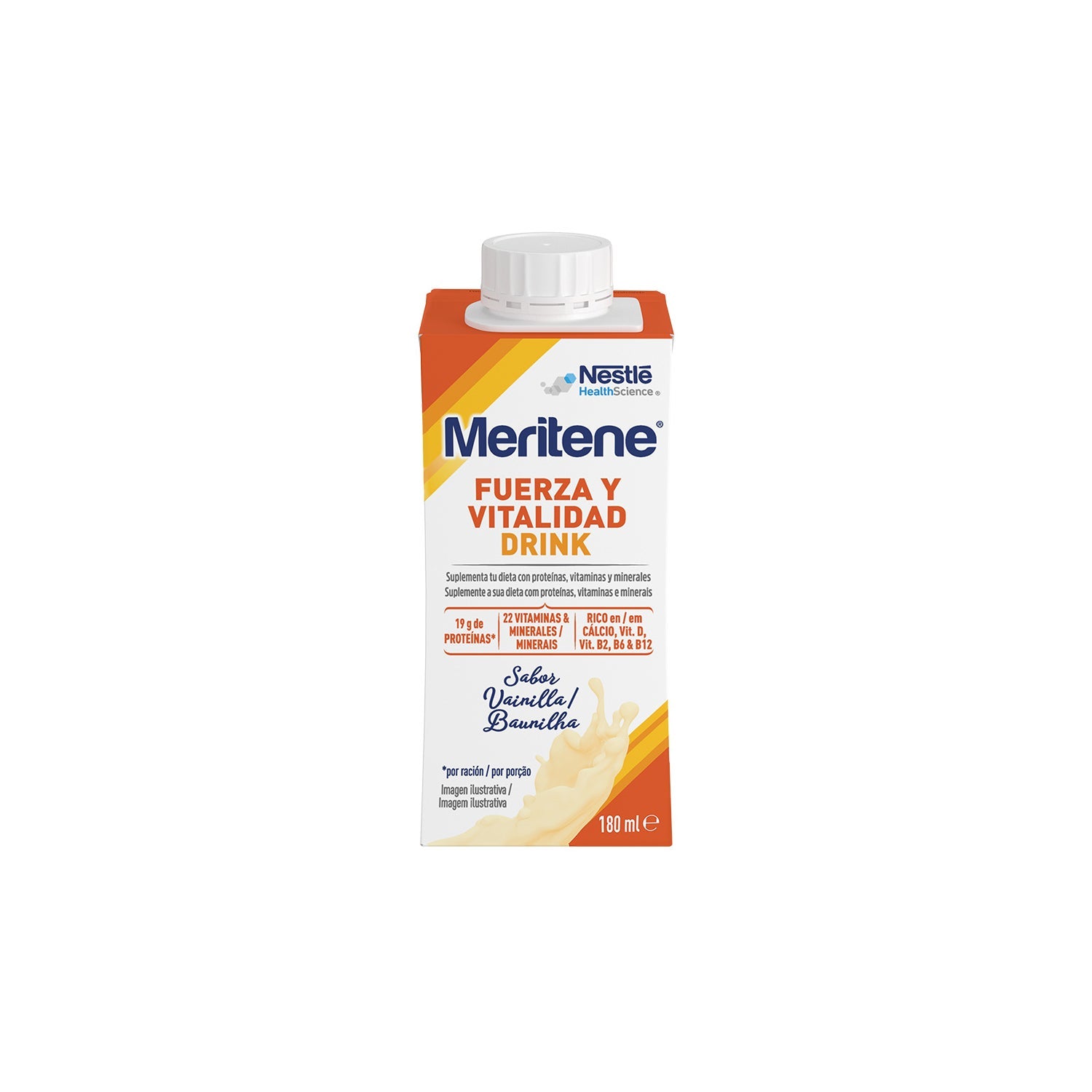 Meritene Fuerza y Vitalidad Drink Vainilla 6x180ml