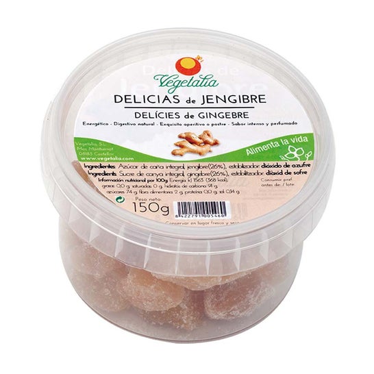 Vegetalia Jengibre Confitado Tarrina 150 g