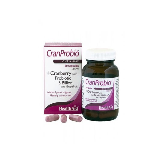 Health Aid Cranprobio 30 Cáps. Veganas