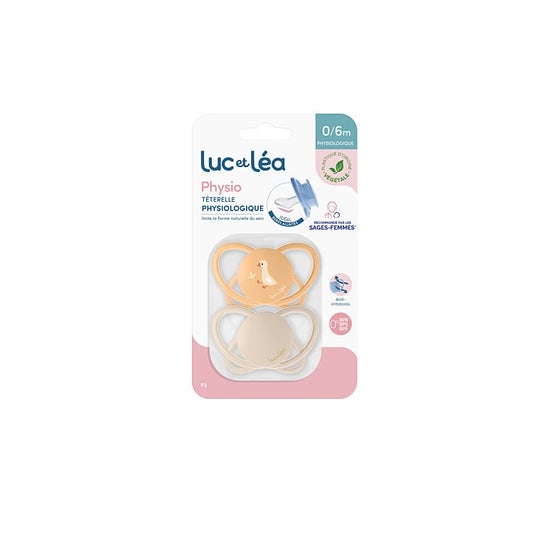 Luc Et Léa Physio Air Duo Chupete 0-6M P1 2uds