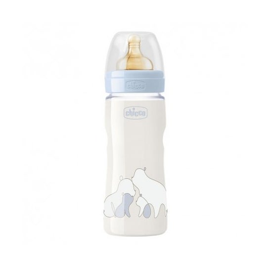 Chicco Biberon Original Touch Azul 6Meses+ 330ml