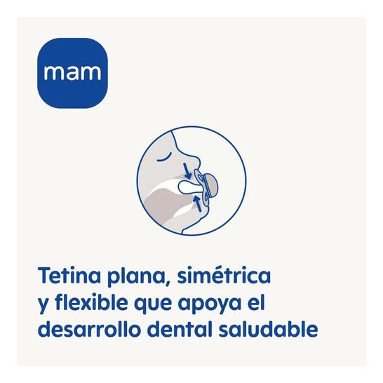 MAM Original Night Silicone +6 M A 2 uds