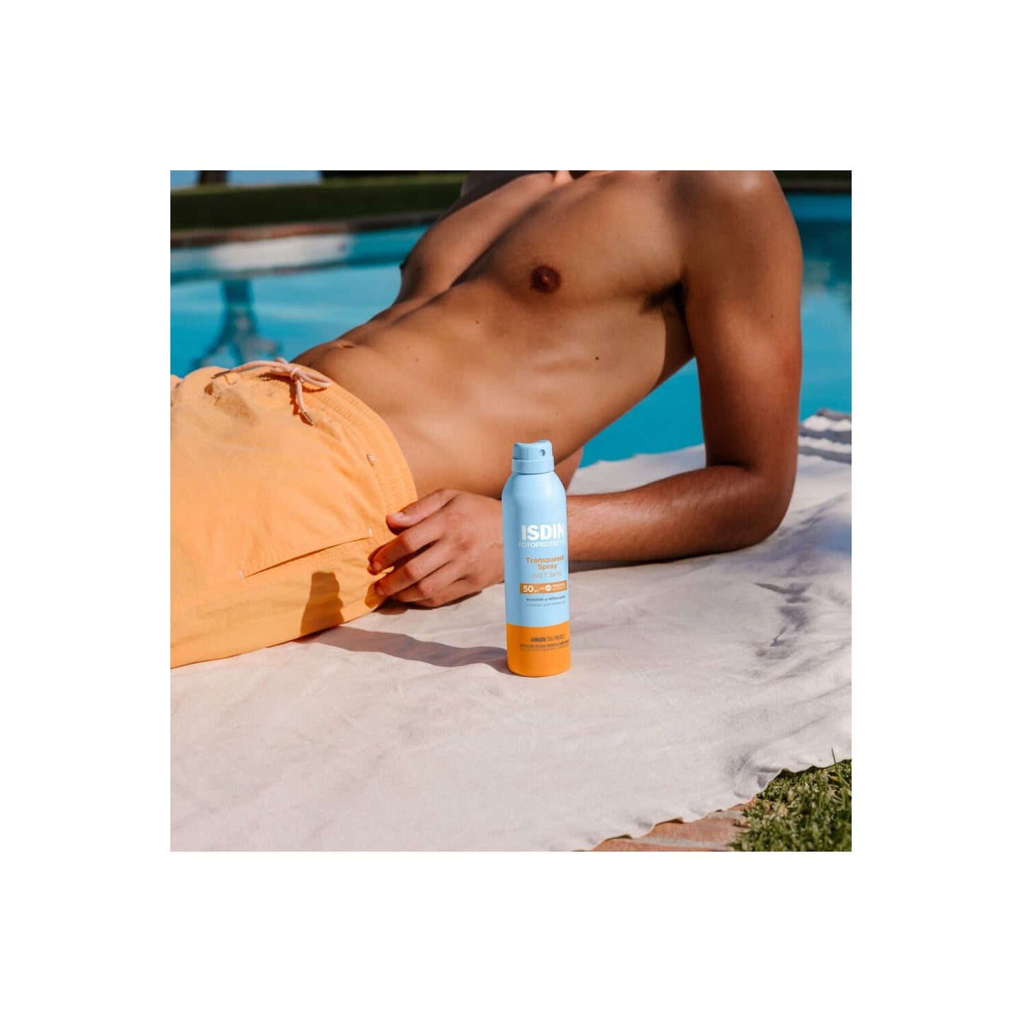 ISDIN Transparent Spray Wet Skin SPF50 100ml
