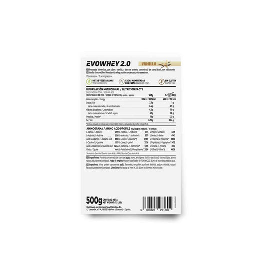 HSN Evowhey Protein Vainilla 500g