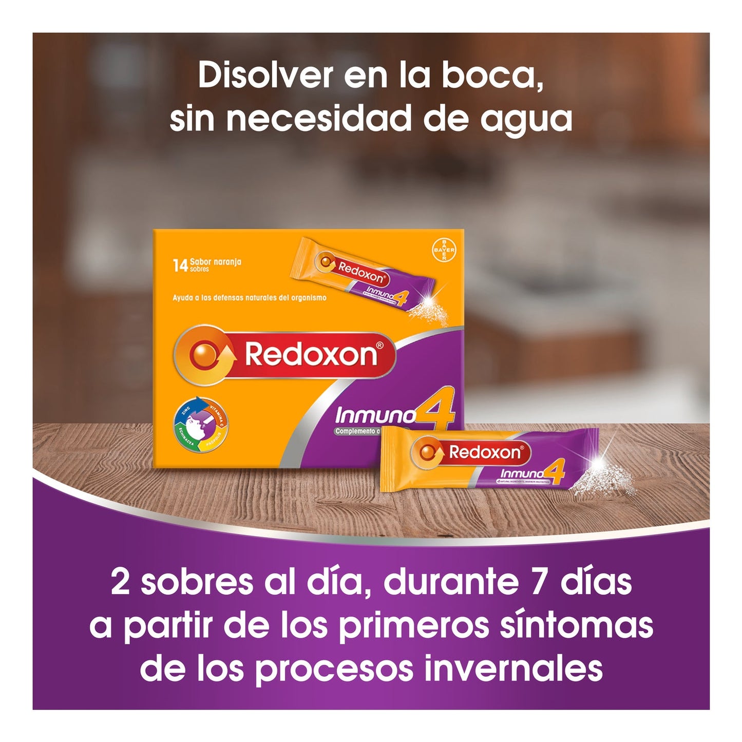 Redoxon Inmuno 4 14sobres