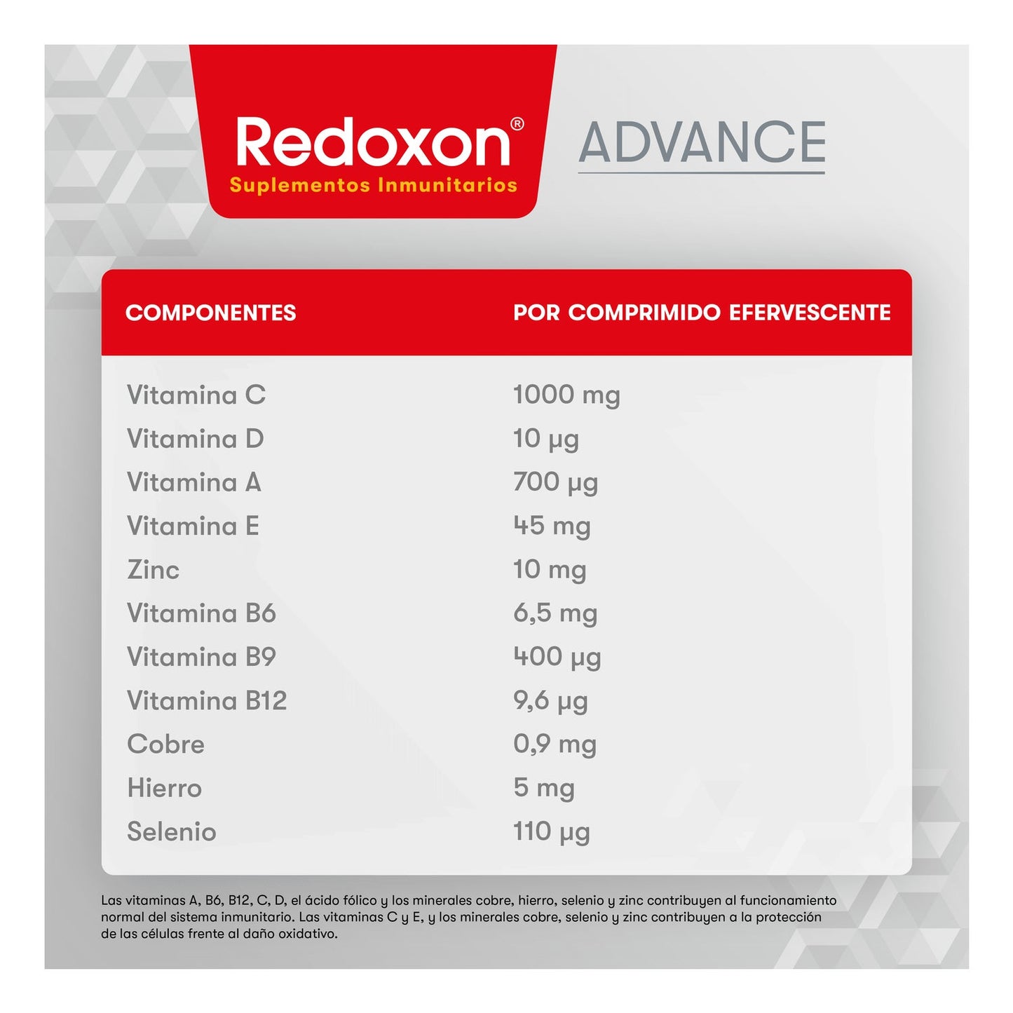 Redoxon Advance 15comp