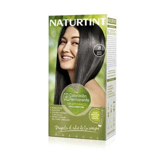 Naturtint Coloración Permanente 1N Negro Ébano 170ml