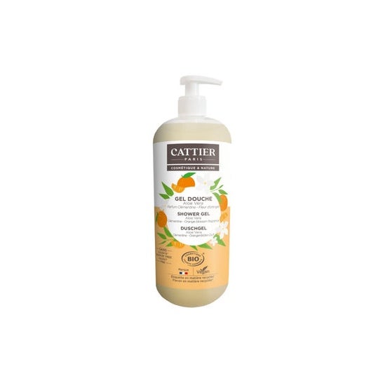 Cattier Gel de Ducha Sin Sulfato Naranja Clementina 1L