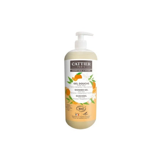 Cattier Gel de Ducha Sin Sulfato Naranja Clementina 1L