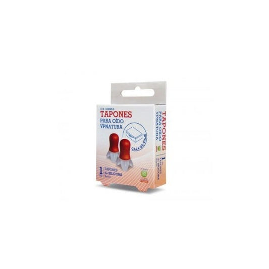 VP Natura tapones oídos silicona suave 1 par
