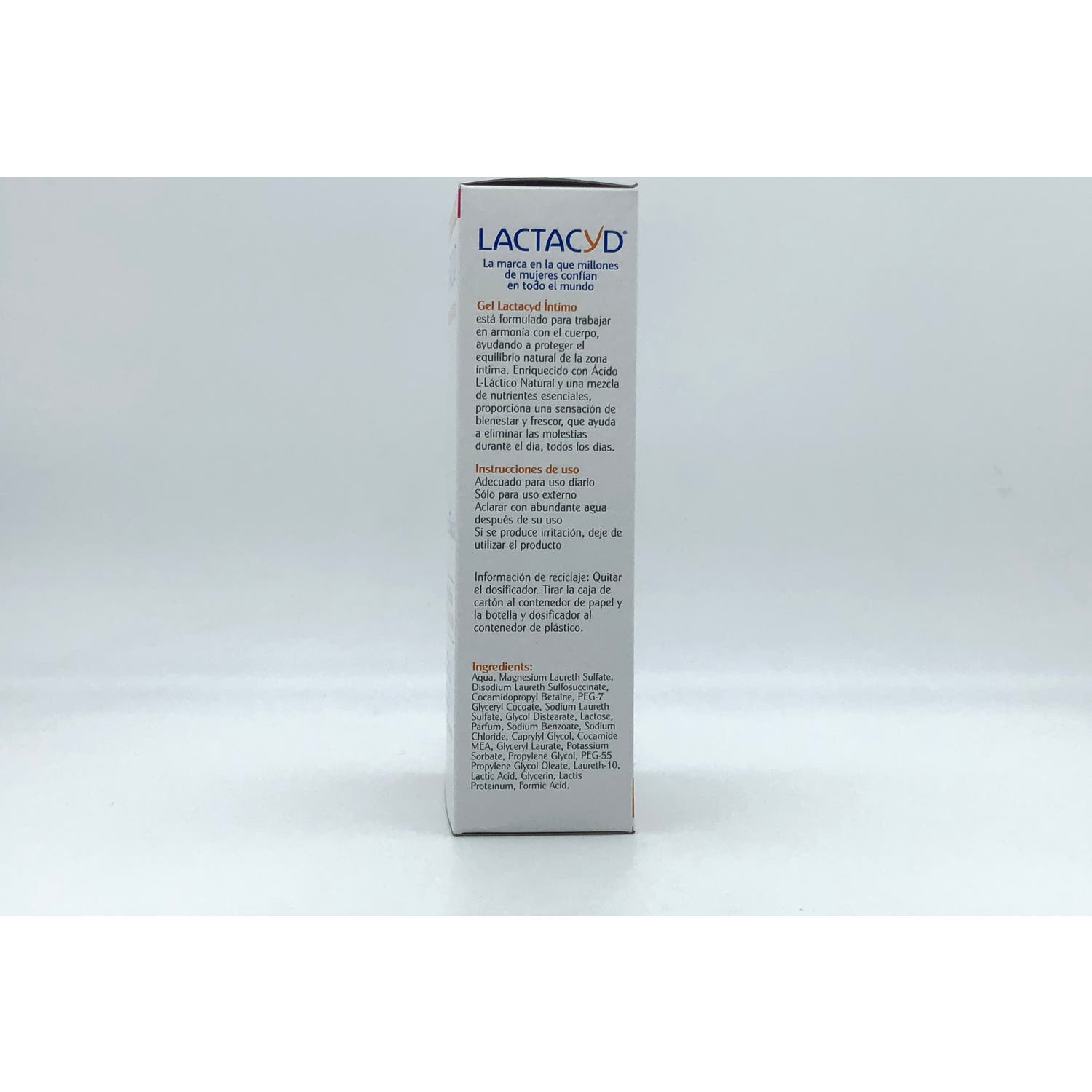 Lactacyd Gel Higiene Íntima 400ml