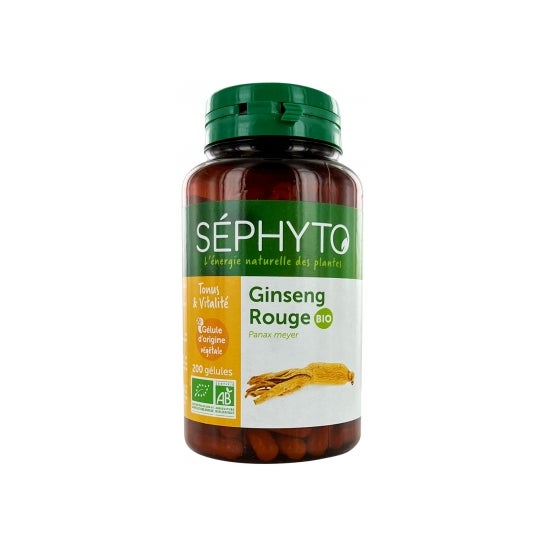 Séphyto Ginseng Rojo 200 caps