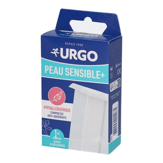 Urgo Piel Sensible+ Compresa Antiadherente 1 m x 6 cm